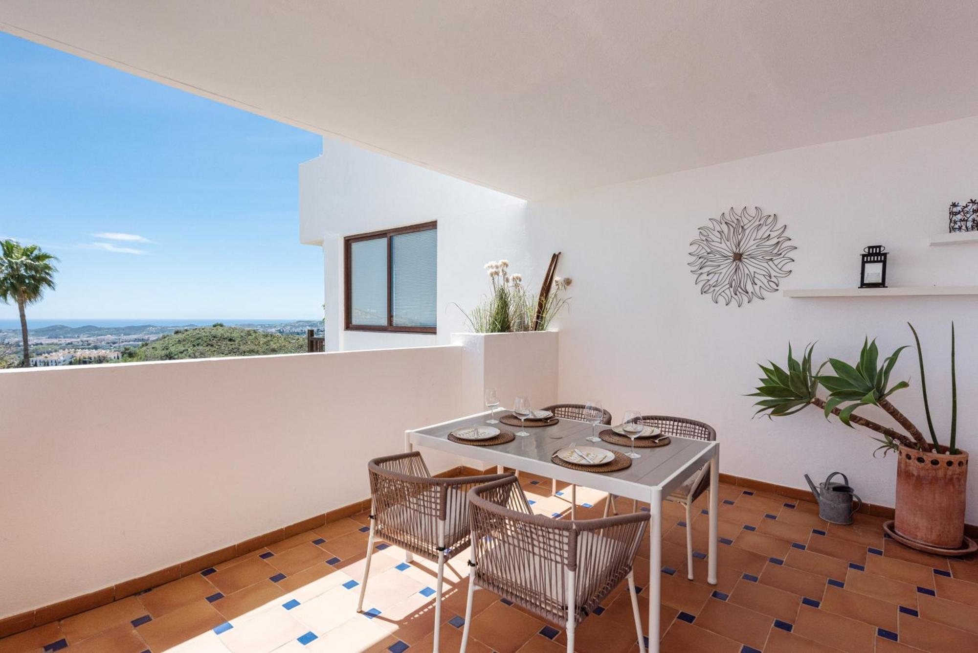 Incredible Apartment With Sea Views And Balcony Mijas Exteriér fotografie